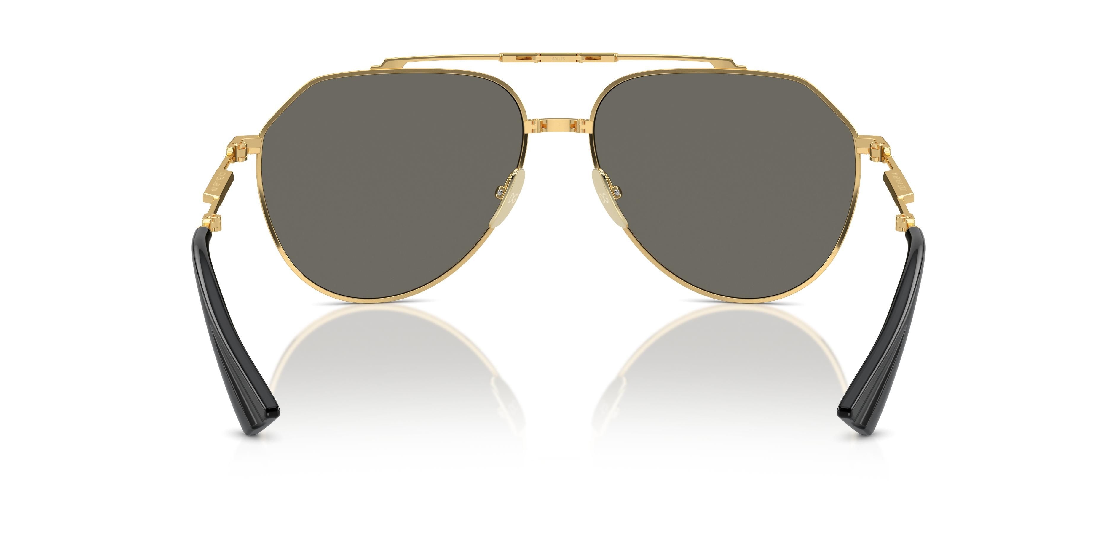 Dolce & Gabbana DG2302 (02/R5) 60 | Katlanabilir Unisex Altın Güneş Gözlüğü